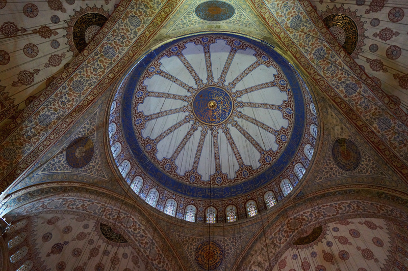 Купол Голубой мечети в Стамбуле